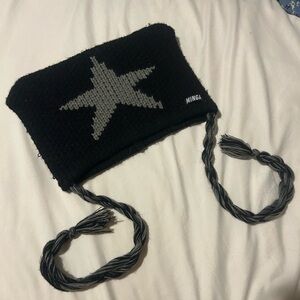 Minga London Star Knit Braided Ears Hat